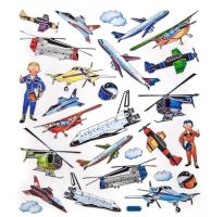 Opakowanie Naklejki samoloty 27szt
