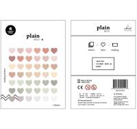 Opakowanie Naklejki Serca mix 9mm 3 ark.