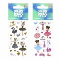 Naklejki Sticker BOO Balet. Wydawca: Sticker Boo. SmakLiter.pl Opakowanie Naklejki Sticker BOO Balet