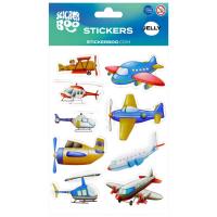 Opakowanie Naklejki Sticker BOO Samoloty