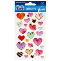 Naklejki Sticker BOO Serca. Wydawca: Sticker Boo. SmakLiter.pl Opakowanie Naklejki Sticker BOO Serca