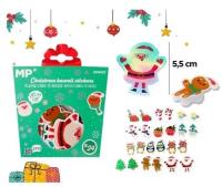 Opakowanie Naklejki świąteczne kawaii (24szt)