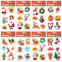 Opakowanie Naklejki świąteczne święta 6szt