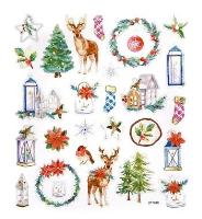 Naklejki święta 28szt. Wydawca: Dalprint. SmakLiter.pl Opakowanie Naklejki święta 28szt