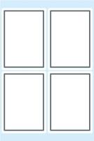 Opakowanie Naklejki szkolne białe 24szt