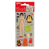 Naklejki ubierz Giselle. Wydawca: Apli. SmakLiter.pl Opakowanie Naklejki ubierz Giselle