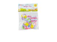 Opakowanie Naklejki wielkanocne z filcu 12szt