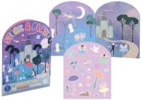 Naklejki wielokrotnego użytku baletnice. Wydawca: Floss & Rock. SmakLiter.pl Opakowanie Naklejki wielokrotnego użytku baletnice