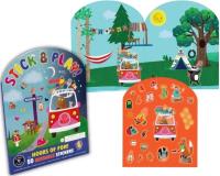 Naklejki wielokrotnego użytku przygoda. Wydawca: Floss & Rock. SmakLiter.pl Opakowanie Naklejki wielokrotnego użytku przygoda