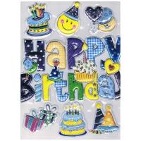 Naklejki wypukłe Birthday Boy. Wydawca: GoParty. SmakLiter.pl Opakowanie Naklejki wypukłe Birthday Boy