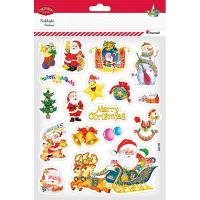 Opakowanie Naklejki wypukłe Boże Narodzenie 17szt