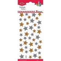 Opakowanie Naklejki wypukłe gwiazdki 43szt