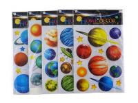 Opakowanie Naklejki wypukłe kosmos MIX