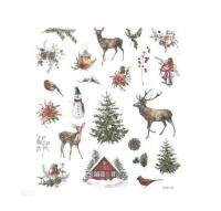 Naklejki z brokatem lovable chrismas 23szt. Wydawca: Dalprint. SmakLiter.pl Opakowanie Naklejki z brokatem lovable chrismas 23szt