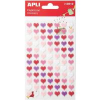 Opakowanie Naklejki z filcu serca 84szt