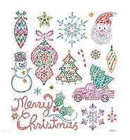 Naklejki z kryształkami Boże Narodzenie 17szt. Wydawca: Dalprint. SmakLiter.pl Opakowanie Naklejki z kryształkami Boże Narodzenie 17szt