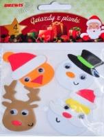 Opakowanie Naklejki z pianki 4szt