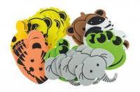 Opakowanie Naklejki z pianki dżungla 35szt