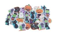 Naklejki z pianki Halloween 36szt. Wydawca: Brewis. SmakLiter.pl Opakowanie Naklejki z pianki Halloween 36szt