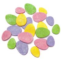 Opakowanie Naklejki z pianki jajka brokat 20 szt.