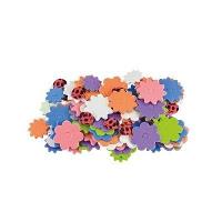 Opakowanie Naklejki z pianki kwiatki 88szt