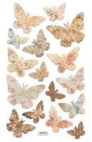 Opakowanie Naklejki z pianki motyle 16szt