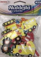 Opakowanie Naklejki z pianki ulica 36szt