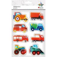 Opakowanie Naklejki żelowe pojazdy użytkowe 8szt.