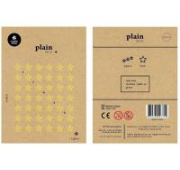 Opakowanie Naklejki Złote Gwiazdy 9mm 42szt