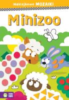 Naklejkowe mozaiki. Minizoo. Autor: Protasewicz Ewelina. SmakLiter.pl Okładka książki Naklejkowe mozaiki. Minizoo