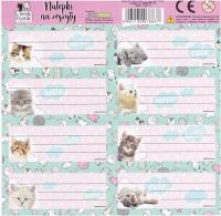 Opakowanie Nalepki na zeszyty Cleo i Frank K (25szt) DERFORM