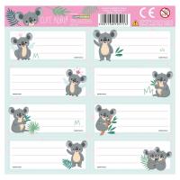 Opakowanie Nalepki na zeszyty Koala (25szt)