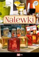 Nalewki na każdą porę roku. Autor: Łukasz Fiedoruk. SmakLiter.pl Okładka książki Nalewki na każdą porę roku