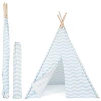 Namiot teepee niebieski. Wydawca: Boppi. SmakLiter.pl Opakowanie Namiot teepee niebieski