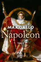 Napoleon T.2. Autor: Gallo Max. SmakLiter.pl Okładka książki Napoleon T.2