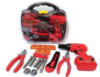 Opakowanie Narzedzia w walizce wiertarka na baterie