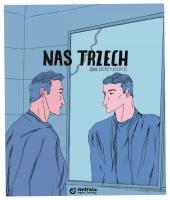Nas trzech. Autor: Wide Vercnocke. SmakLiter.pl Okładka książki Nas trzech