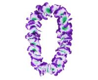 Opakowanie Naszyjnik hawajski fioletowo-biały