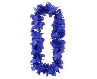 Opakowanie Naszyjnik hawajski satynowy ciemnoniebieski