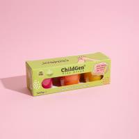 Opakowanie Naturalna ciastolina w słoiczkach 3 kolory