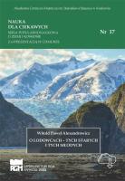 Nauka dla ciekawych. O lodowcach. Autor: Witold Paweł Alexandrowicz. SmakLiter.pl Okładka książki Nauka dla ciekawych. O lodowcach