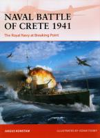Naval Battle of Crete 1941. Autor: Angus Konstam. SmakLiter.pl Okładka książki Naval Battle of Crete 1941