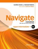 Navigate Upper-intermediate B2 CB + DVD.... Autor: Catherine Walter, Krantz Caroline, Rachael Roberts. SmakLiter.pl Okładka książki Navigate Upper-intermediate B2 CB + DVD...