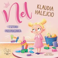 Nel i sztuka przepraszania. Autor: Klaudia Halejcio. SmakLiter.pl Okładka książki Nel i sztuka przepraszania