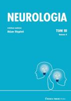 Neurologia Tom 3. Autor: Stępień Adam. SmakLiter.pl Okładka książki Neurologia Tom 3