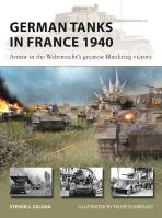 New Vanguard 327 German Tanks in France 1940. Autor: Zaloga Steven J.. SmakLiter.pl Okładka książki New Vanguard 327 German Tanks in France 1940
