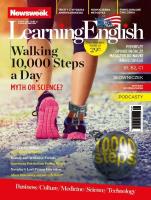 Opakowanie Newsweek Learning English 2/2024 Walking...