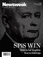 Newsweek Polska. SPiS WIN. Osiem lat rządów... Wydawca: Ringier Axel Springer Polska. SmakLiter.pl Opakowanie Newsweek Polska. SPiS WIN. Osiem lat rządów..