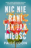 Nic nie rani tak jak miłość. Autor: Toon Paige. SmakLiter.pl Okładka książki Nic nie rani tak jak miłość
