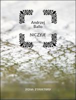 Niczyje. Autor: Ballo Andrzej. SmakLiter.pl Okładka książki Niczyje